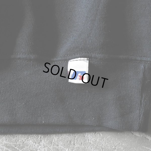 画像5: RUSSELL 前Vスウェット　 "BLACK"　 表記LT 