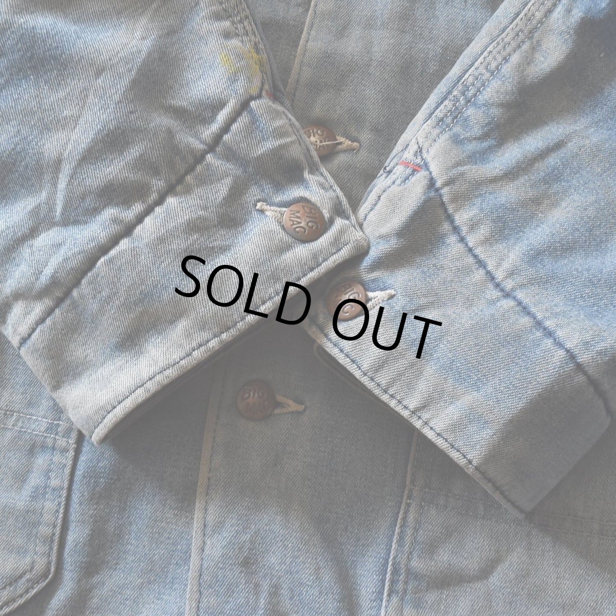 画像13: 1980s BIGMAC デニムカバーオール /ブランケットライナー　 "MADE IN USA"　 表記40  (13)