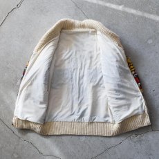 画像3: 1960s トーテムポール柄カウチンセーター　 実寸ML  (3)