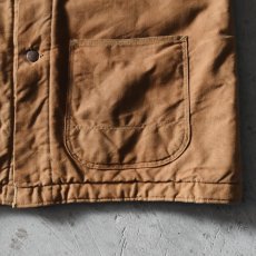 画像10: 1960s SEARS ブラウンダックカバーオール　 /キルティングライナー　 "MADE IN USA"　 実寸L  (10)