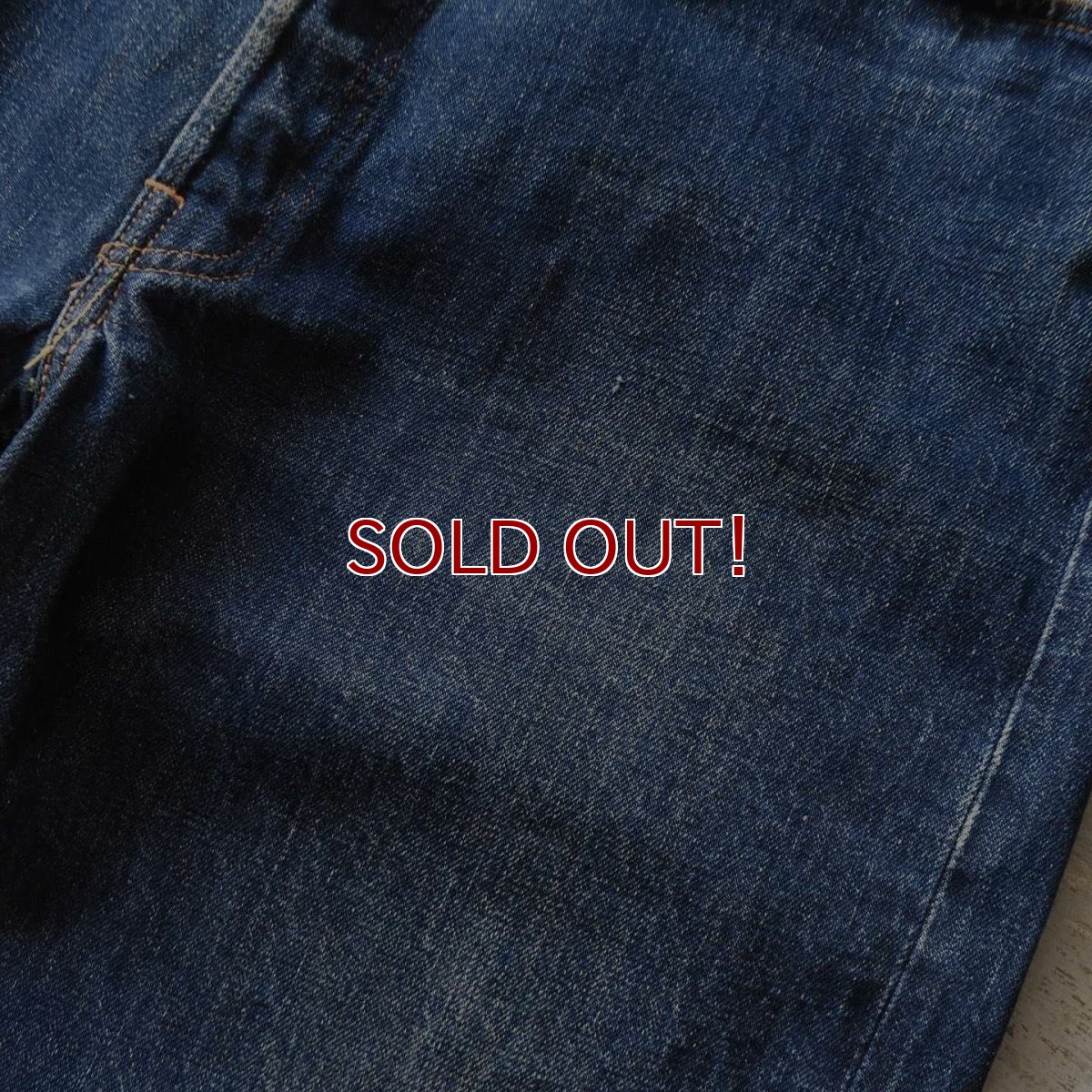 画像12: 1960s LEVI'S 501E　 "WAIST SINGLE"　 実寸W90cm L78cm  (12)