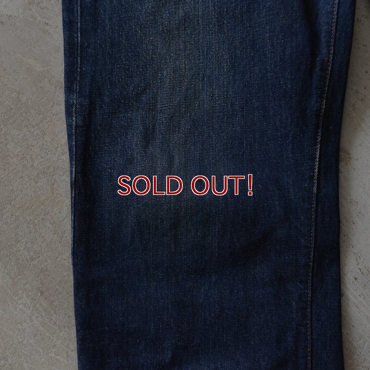 画像14: 1960s LEVI'S 501E　 "WAIST SINGLE"　 実寸W90cm L78cm  (14)