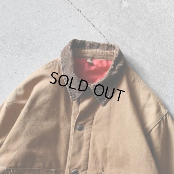 画像4: 1960s SEARS ブラウンダックカバーオール　 /キルティングライナー　 "MADE IN USA"　 実寸L 