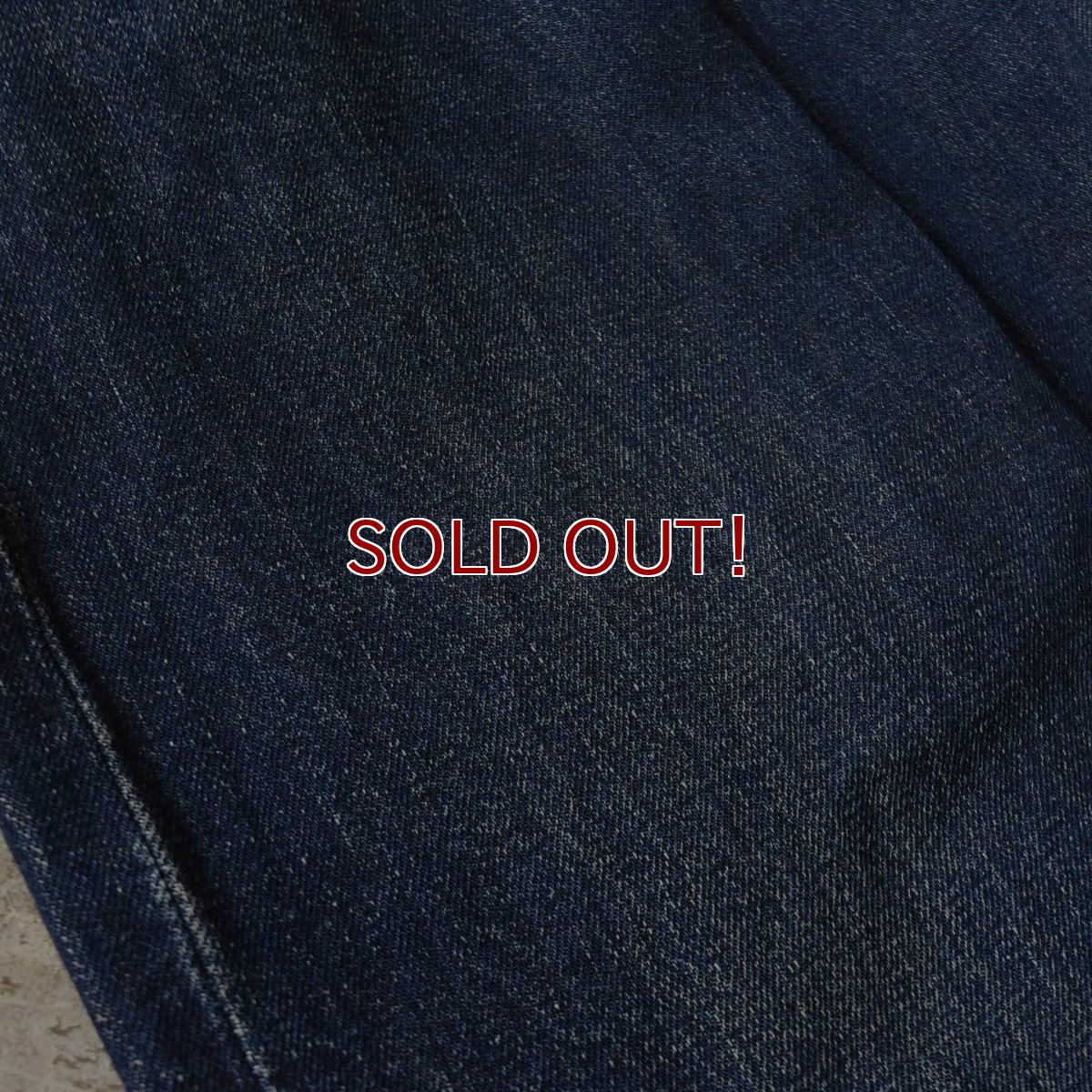画像13: 1960s LEVI'S 501E　 "WAIST SINGLE"　 実寸W90cm L78cm  (13)