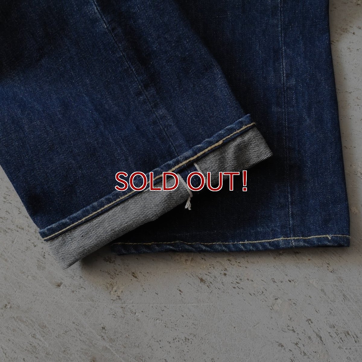 画像18: 1960s LEVI'S 501E　 "WAIST SINGLE"　 実寸W90cm L78cm  (18)