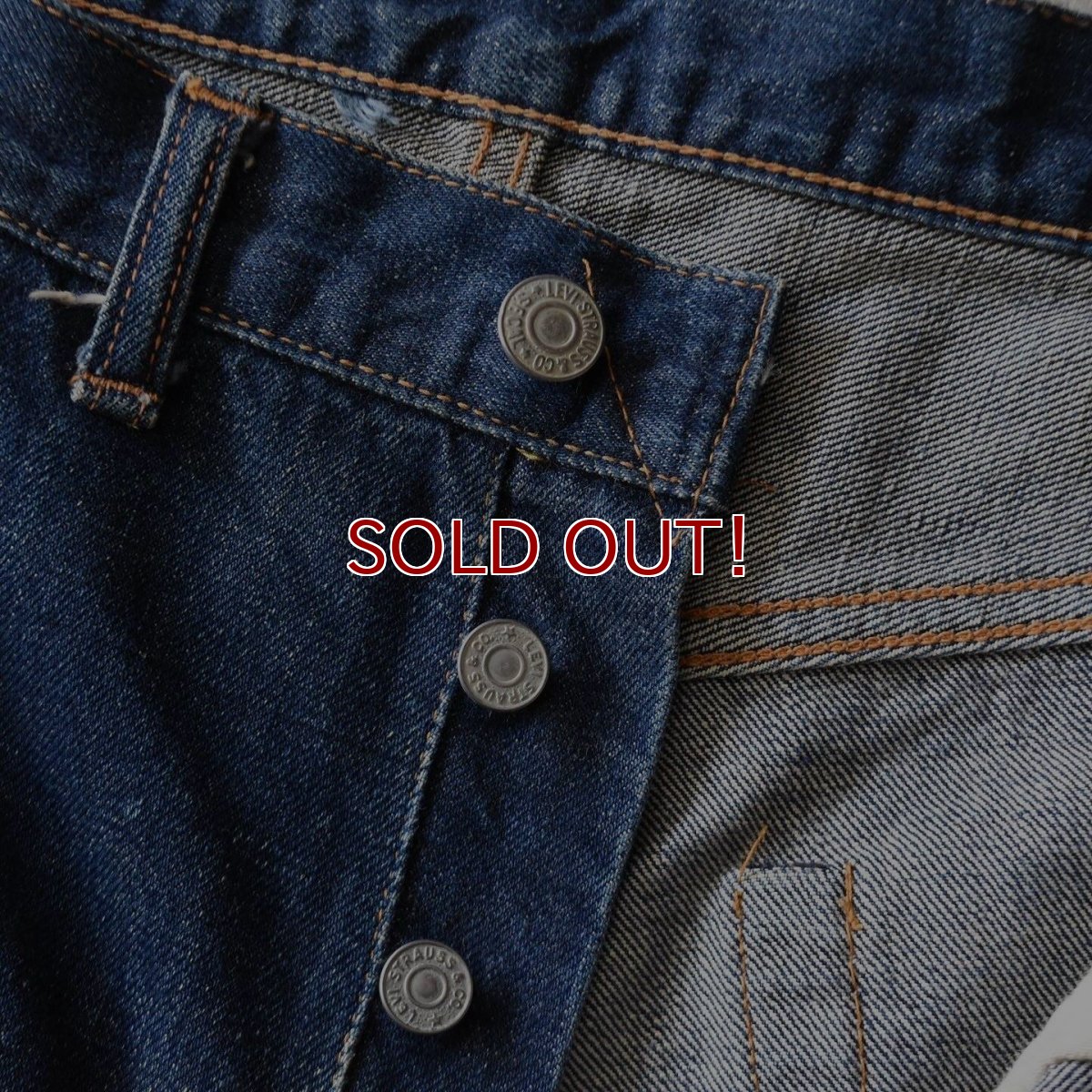 画像6: 1960s LEVI'S 501E　 "WAIST SINGLE"　 実寸W90cm L78cm  (6)