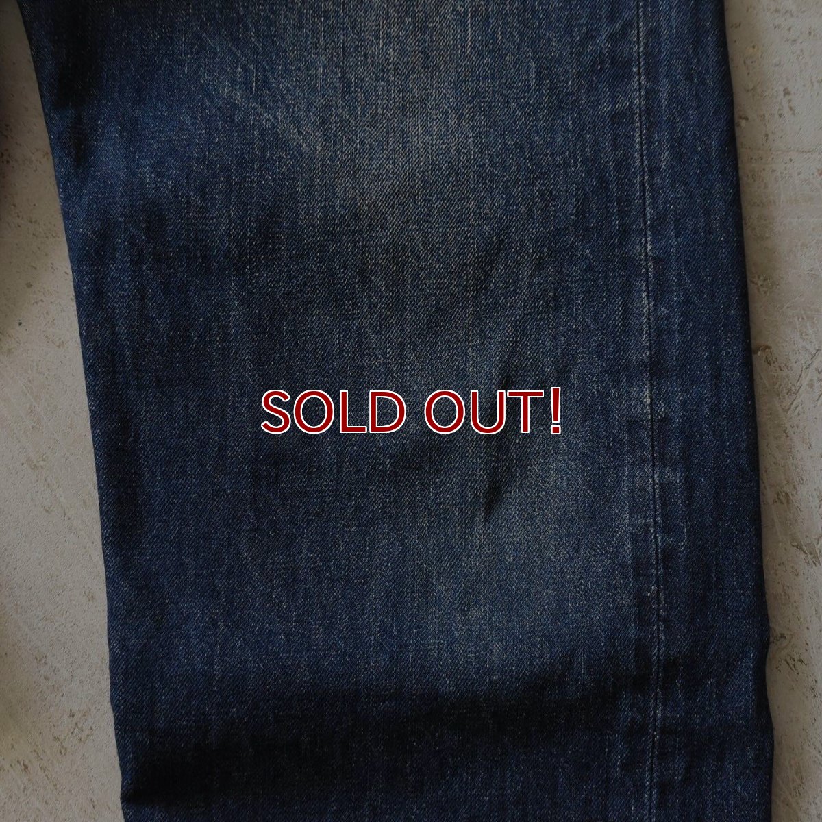 画像15: 1960s LEVI'S 501E　 "WAIST SINGLE"　 実寸W90cm L78cm  (15)