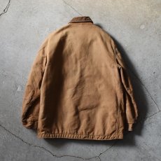 画像2: 1960s SEARS ブラウンダックカバーオール　 /キルティングライナー　 "MADE IN USA"　 実寸L  (2)