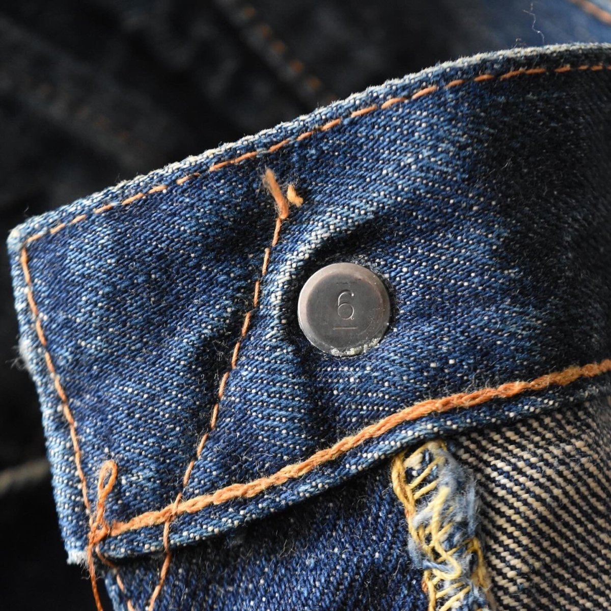 画像7: 1960s LEVI'S 501E　 "WAIST SINGLE"　 実寸W90cm L78cm  (7)