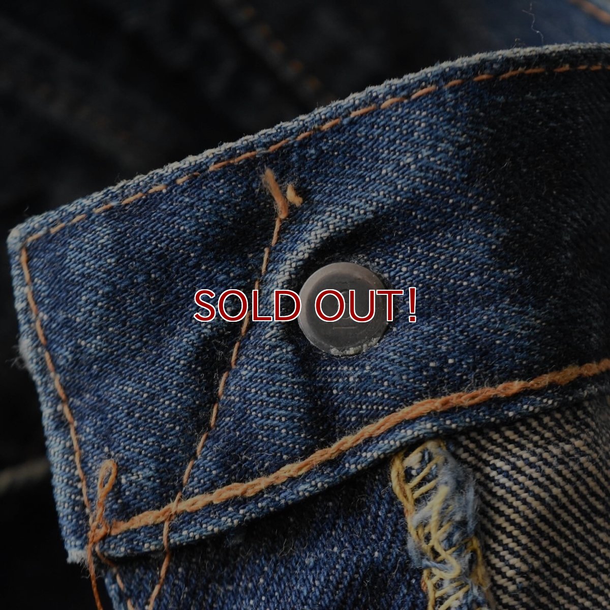 画像7: 1960s LEVI'S 501E　 "WAIST SINGLE"　 実寸W90cm L78cm  (7)