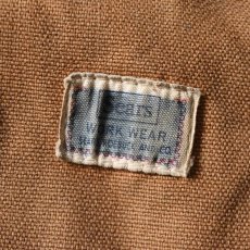 画像7: 1960s SEARS ブラウンダックカバーオール　 /キルティングライナー　 "MADE IN USA"　 実寸L  (7)