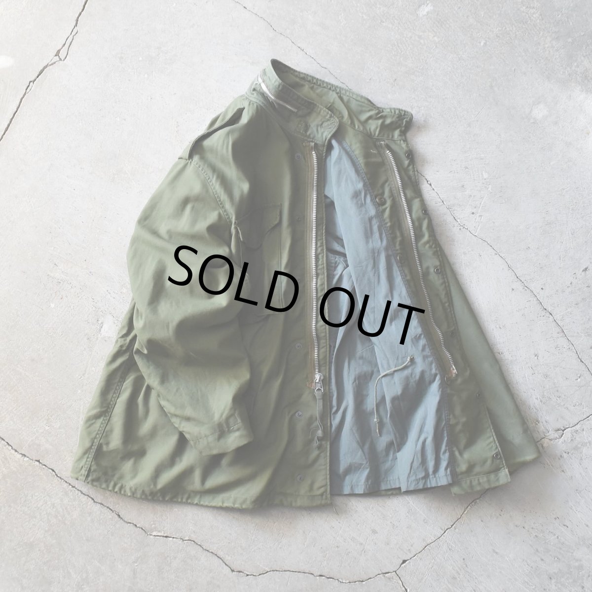 画像1: 1960s ALPHA INDUSTRIES,INC. M-65 フィールドジャケット　 "2ND MODEL /GRAY LINER"　 表記LARGE-REGULAR  (1)