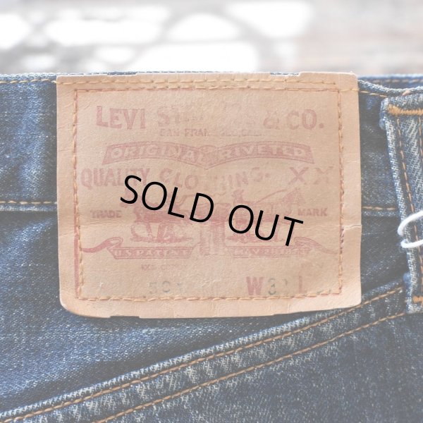 画像2: 1960s LEVI'S 501E　 "WAIST SINGLE"　 実寸W90cm L78cm 