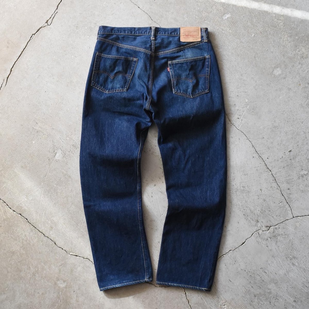画像20: 1960s LEVI'S 501E　 "WAIST SINGLE"　 実寸W90cm L78cm  (20)