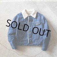 1980s LEE STORM RIDER デニムボアジャケット　 MADE IN USA　 実寸M 
