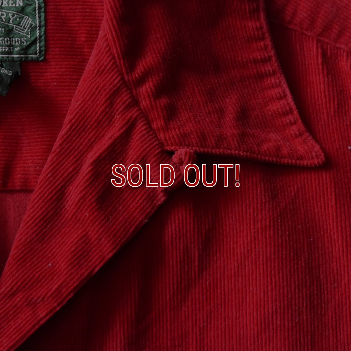 画像5: 1990s RALPH LAUREN COUNTRY コーデュロイシャツ　 "ELBOW PATCH"　 表記M  (5)