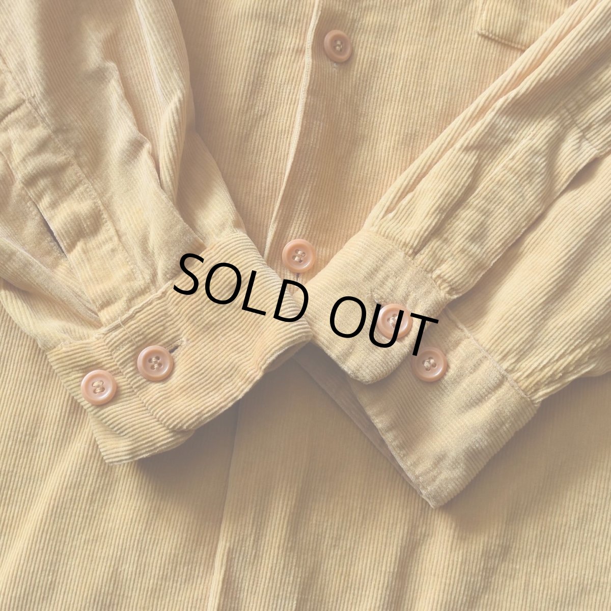 画像10: 1950s CROSS ROADS コーデュロイシャツ　 表記M  (10)