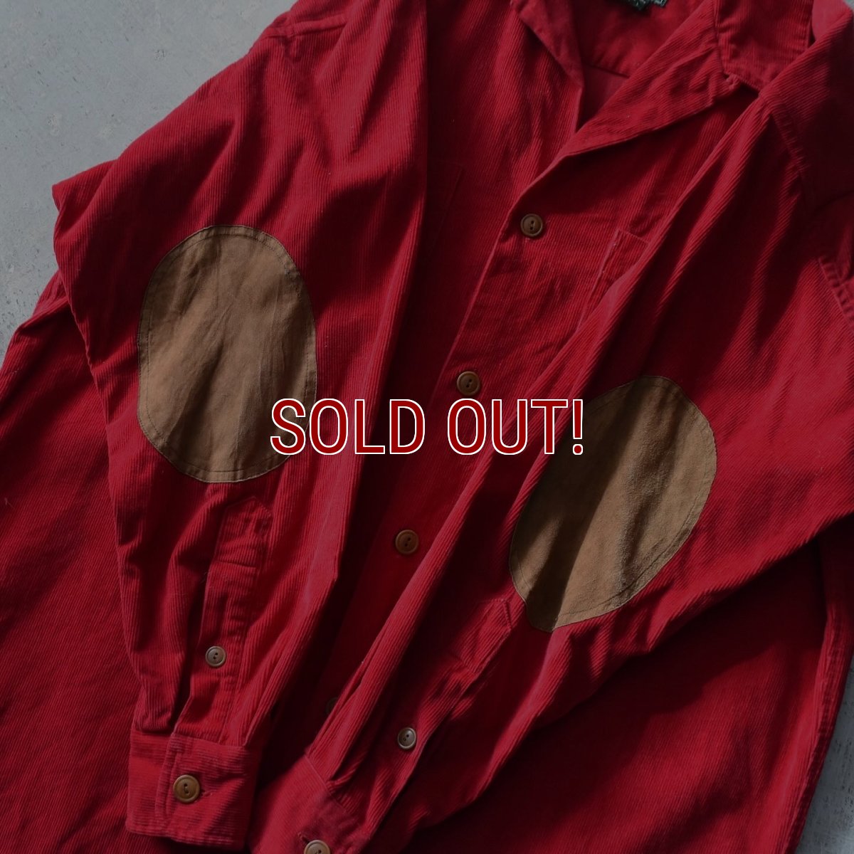 画像8: 1990s RALPH LAUREN COUNTRY コーデュロイシャツ　 "ELBOW PATCH"　 表記M  (8)
