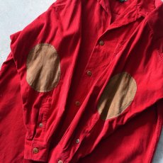 画像8: 1990s RALPH LAUREN COUNTRY コーデュロイシャツ　 "ELBOW PATCH"　 表記M  (8)