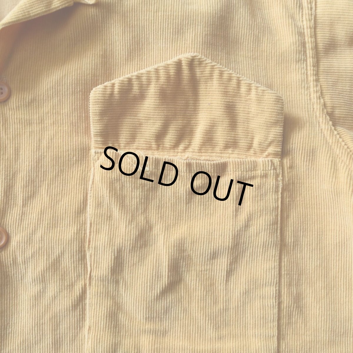 画像8: 1950s CROSS ROADS コーデュロイシャツ　 表記M  (8)