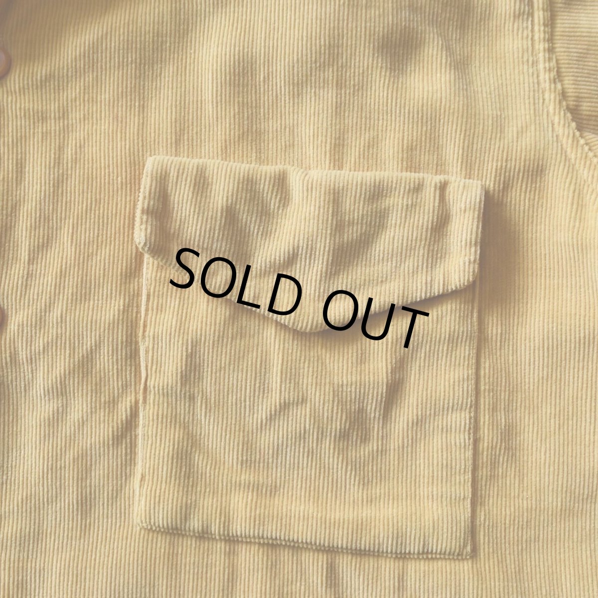 画像7: 1950s CROSS ROADS コーデュロイシャツ　 表記M  (7)