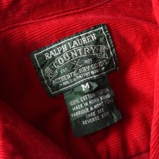 画像3: 1990s RALPH LAUREN COUNTRY コーデュロイシャツ　 "ELBOW PATCH"　 表記M  (3)