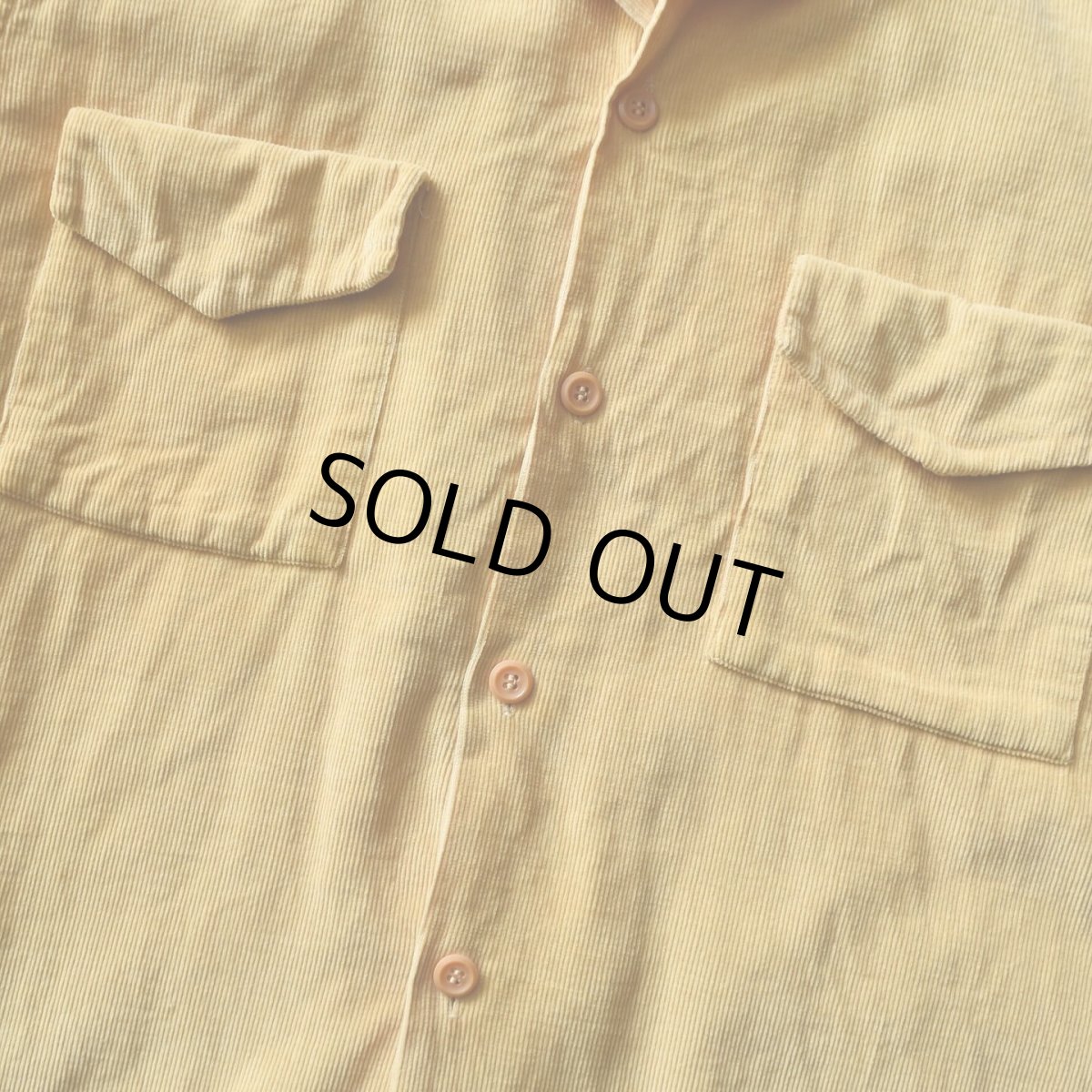 画像6: 1950s CROSS ROADS コーデュロイシャツ　 表記M  (6)