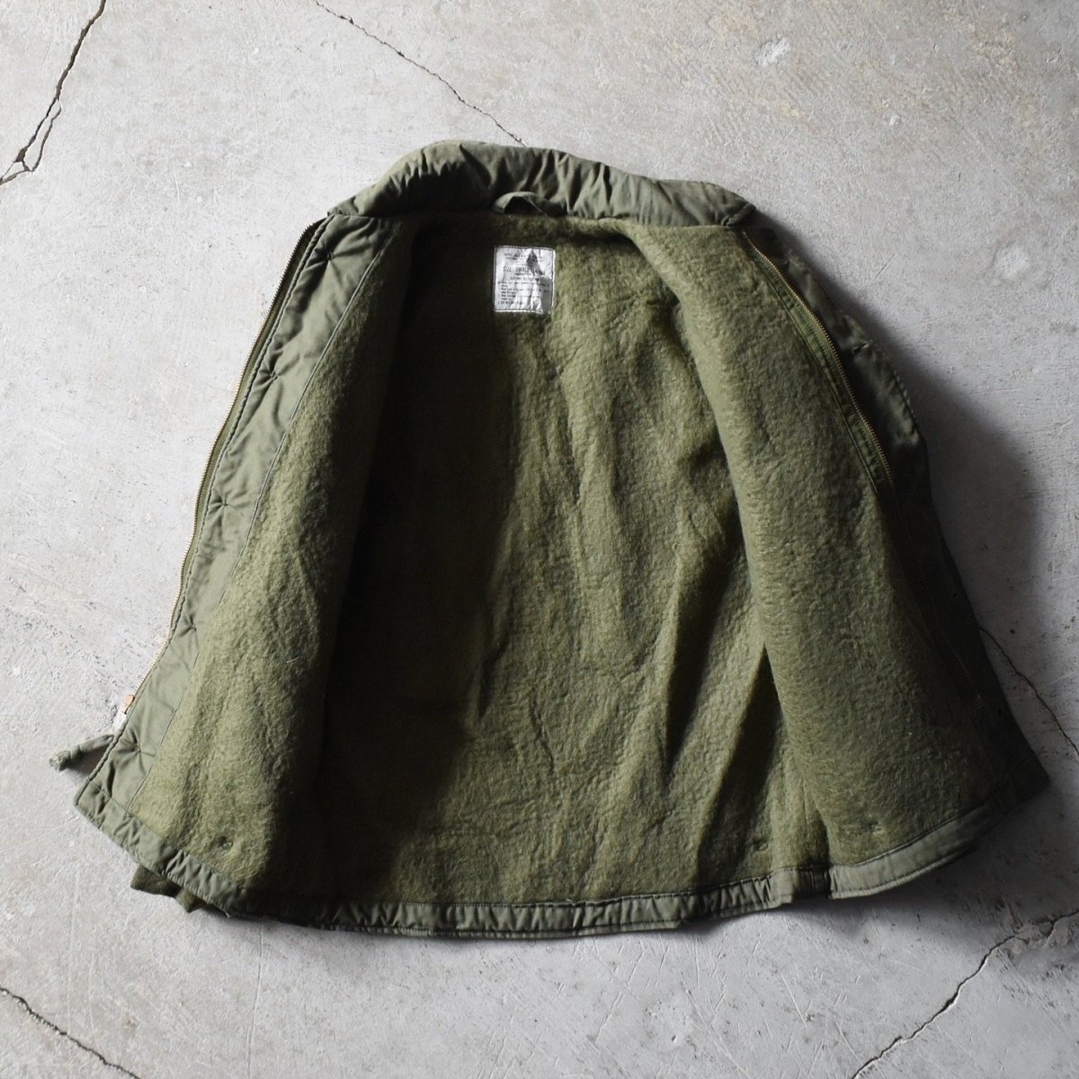 画像3: "DEAD STOCK" 　1980s US.NAVY A-2デッキジャケット　 表記SMALL  (3)