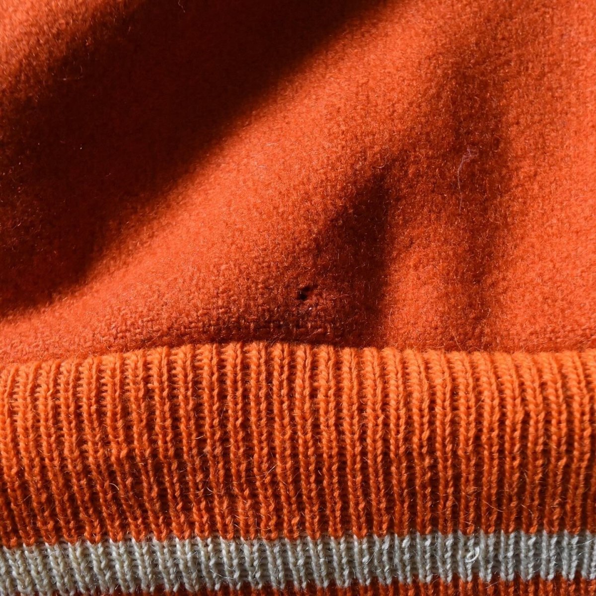 画像18: 1960s SPEEDLINE メルトンスタジャン　 "ORANGE JACKETS"　 表記Woman's 34  (18)