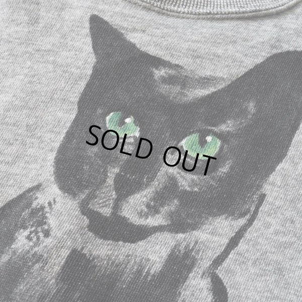 画像4: 1980s 手描きニャンニャンスウェット　 "MADE IN USA"　 実寸M 