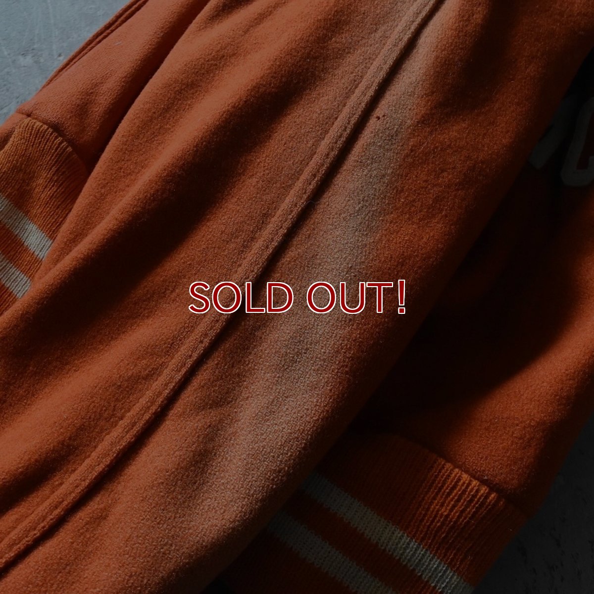 画像17: 1960s SPEEDLINE メルトンスタジャン　 "ORANGE JACKETS"　 表記Woman's 34  (17)