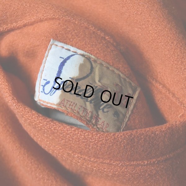 画像4: 1960s SPEEDLINE メルトンスタジャン　 "ORANGE JACKETS"　 表記Woman's 34 