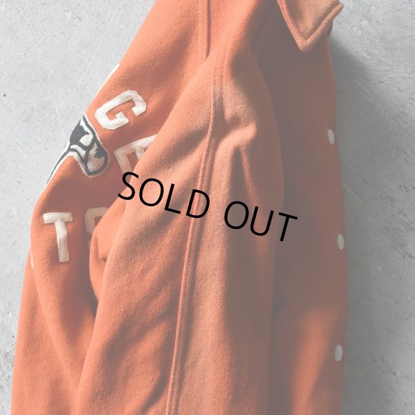 画像13: 1960s SPEEDLINE メルトンスタジャン　 "ORANGE JACKETS"　 表記Woman's 34 