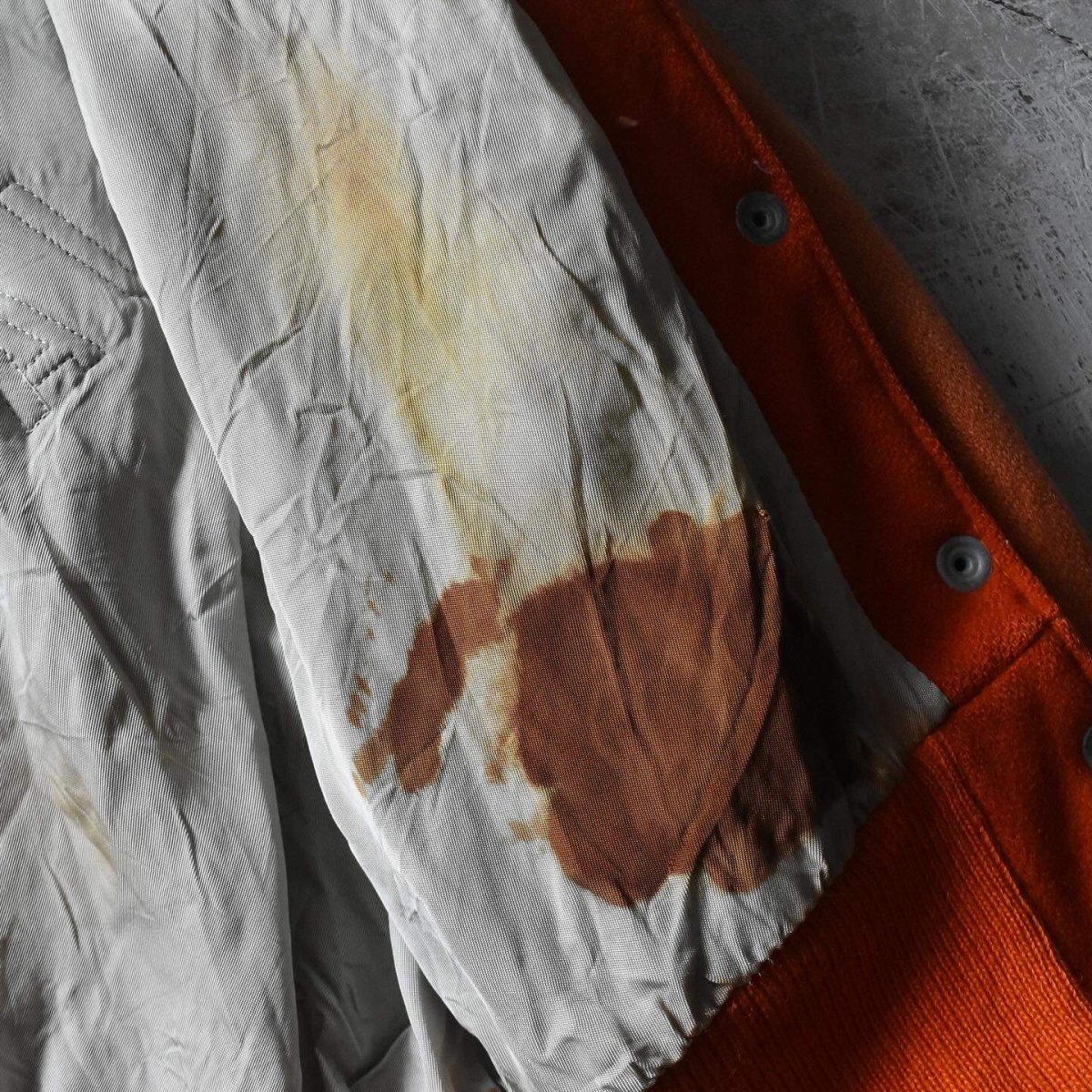 画像20: 1960s SPEEDLINE メルトンスタジャン　 "ORANGE JACKETS"　 表記Woman's 34  (20)