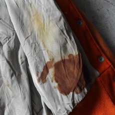画像20: 1960s SPEEDLINE メルトンスタジャン　 "ORANGE JACKETS"　 表記Woman's 34  (20)