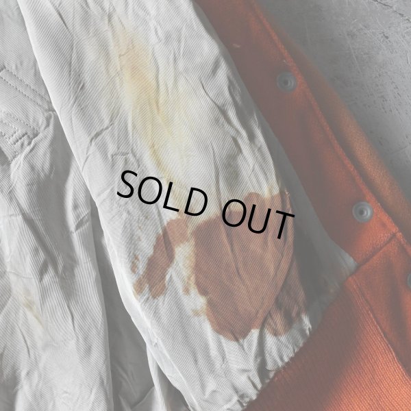 画像20: 1960s SPEEDLINE メルトンスタジャン　 "ORANGE JACKETS"　 表記Woman's 34 