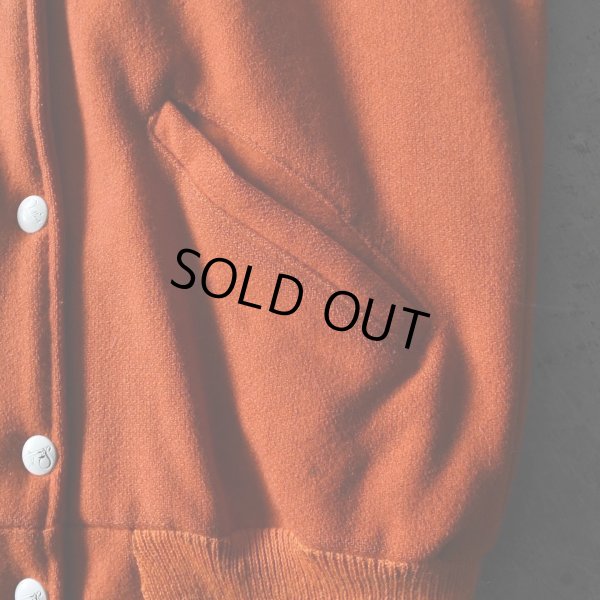 画像8: 1960s SPEEDLINE メルトンスタジャン　 "ORANGE JACKETS"　 表記Woman's 34 