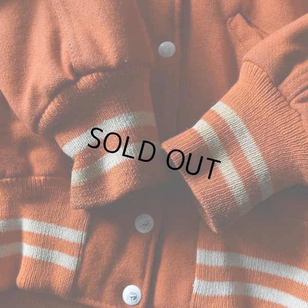 画像10: 1960s SPEEDLINE メルトンスタジャン　 "ORANGE JACKETS"　 表記Woman's 34 