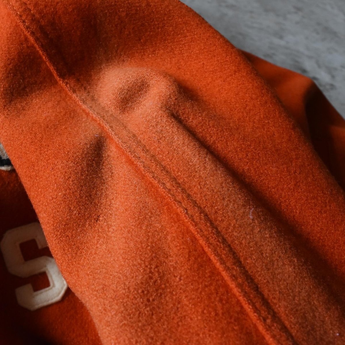画像14: 1960s SPEEDLINE メルトンスタジャン　 "ORANGE JACKETS"　 表記Woman's 34  (14)