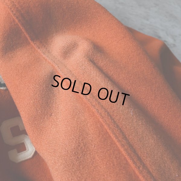 画像14: 1960s SPEEDLINE メルトンスタジャン　 "ORANGE JACKETS"　 表記Woman's 34 