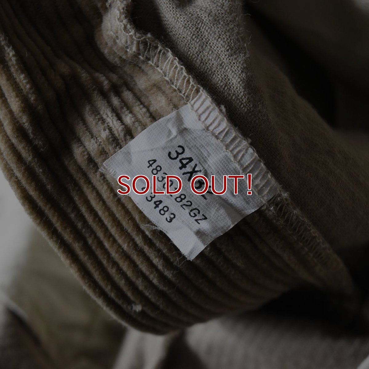画像6: Polo by Ralph Lauren 太畝コーデュロイパンツ　 "POLO CORDS"　 表記 W34 L32  (6)
