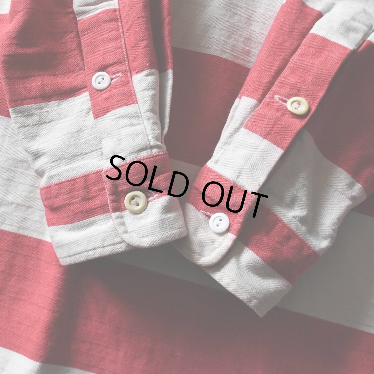 画像10: 1990s POLO COUNTRY ヘリンボーンラガーシャツ　 表記M  (10)