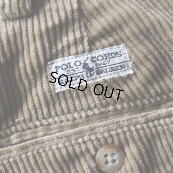 画像4: Polo by Ralph Lauren 太畝コーデュロイパンツ　 "POLO CORDS"　 表記 W34 L32 