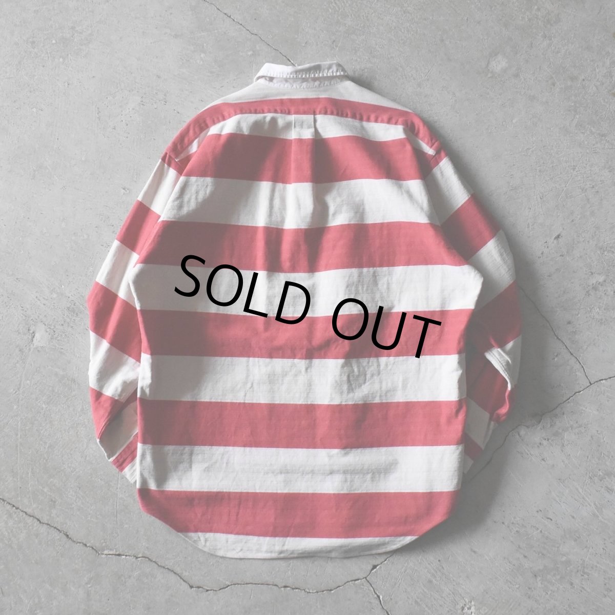 画像2: 1990s POLO COUNTRY ヘリンボーンラガーシャツ　 表記M  (2)