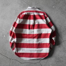 画像2: 1990s POLO COUNTRY ヘリンボーンラガーシャツ　 表記M  (2)