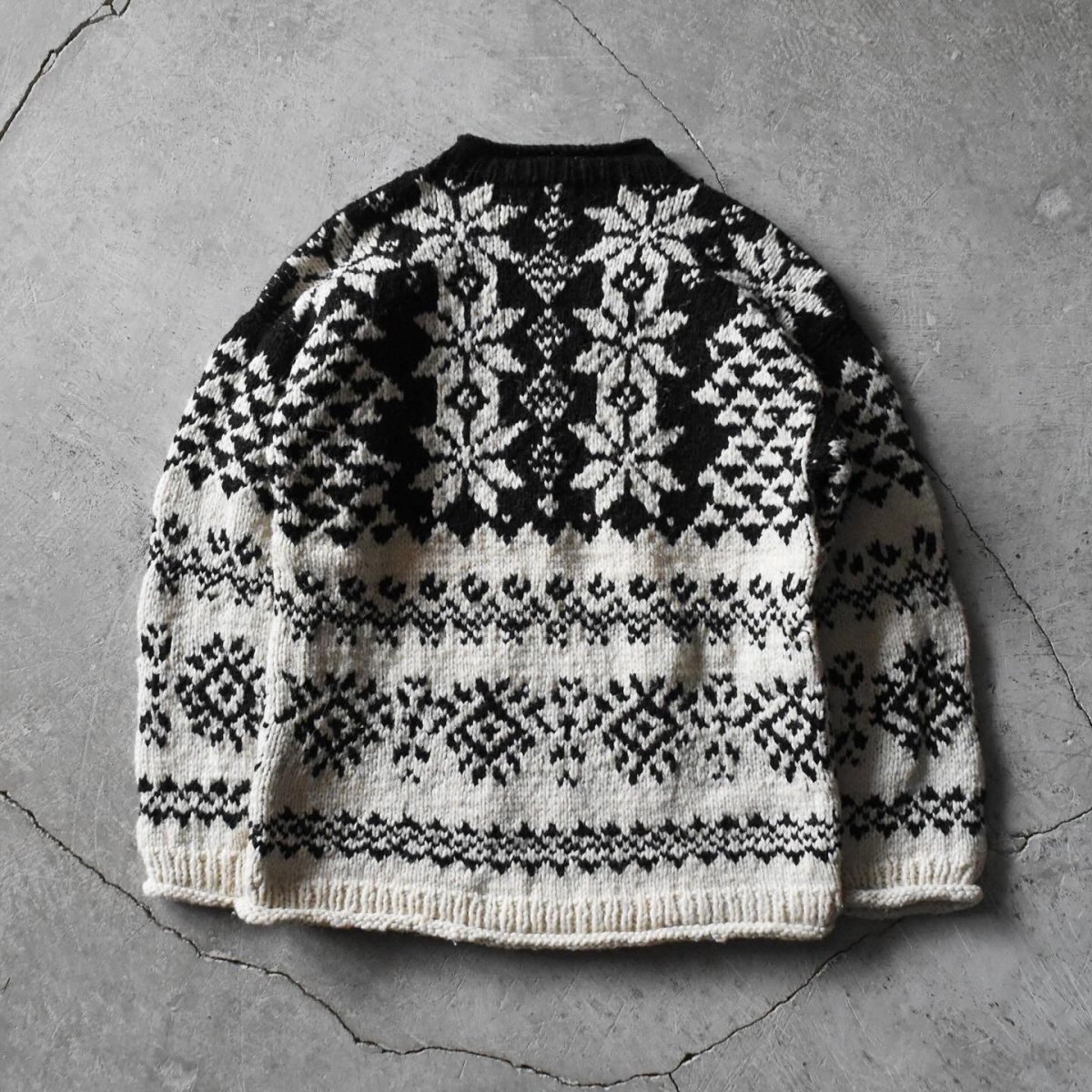 画像2: REY WEAR エクアドルニット　 "MADE IN ECUADOR"　 実寸L-XL  (2)