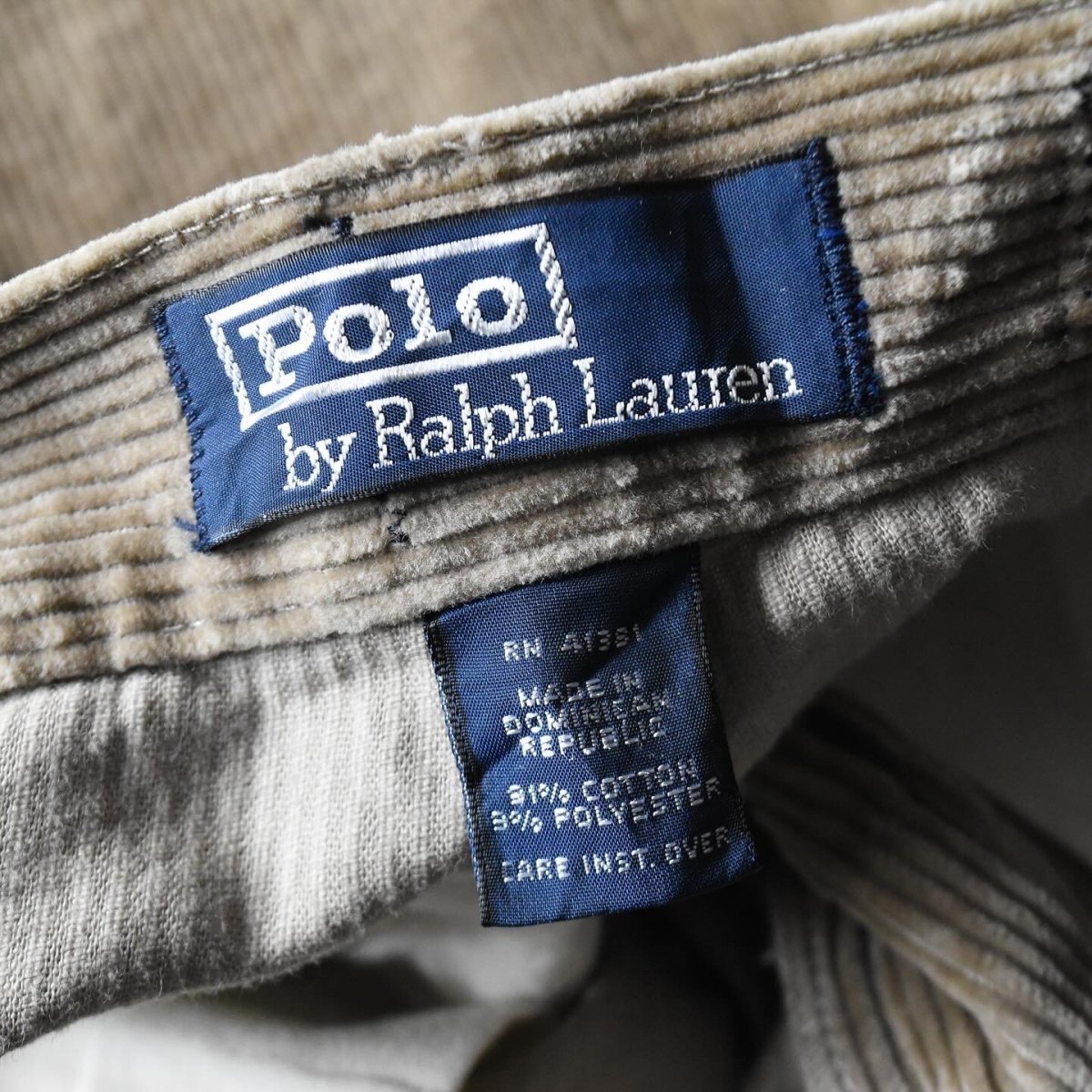 画像5: Polo by Ralph Lauren 太畝コーデュロイパンツ　 "POLO CORDS"　 表記 W34 L32  (5)