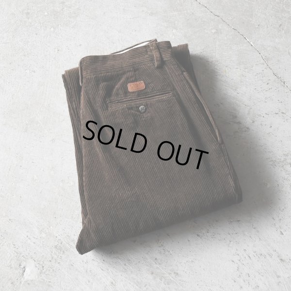 画像1: Polo by Ralph Lauren 太畝コーデュロイパンツ　 "ANDREW PANT"　 表記 W31 L32 