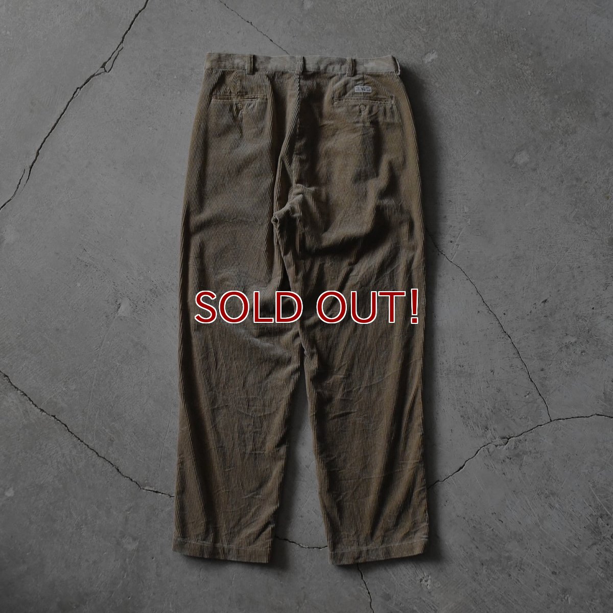画像3: Polo by Ralph Lauren 太畝コーデュロイパンツ　 "POLO CORDS"　 表記 W34 L32  (3)