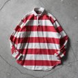 画像1: 1990s POLO COUNTRY ヘリンボーンラガーシャツ　<br>表記M<<br> (1)